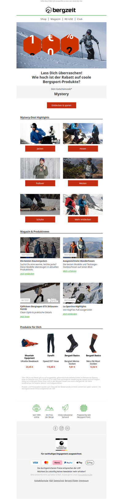 Hol Dir Deinen Überraschungs-Rabatt 🎰