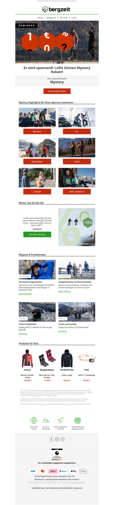 Dein exklusiver Mystery Deal wartet! 🎉