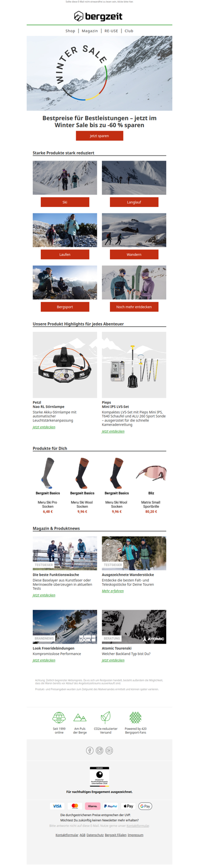 Go for Gold! Mach Deine Winter‑Deals 🎖️