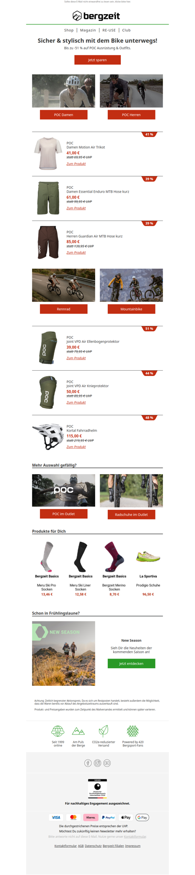 POC Hammerangebot! Spare bis zu -51 %🤩