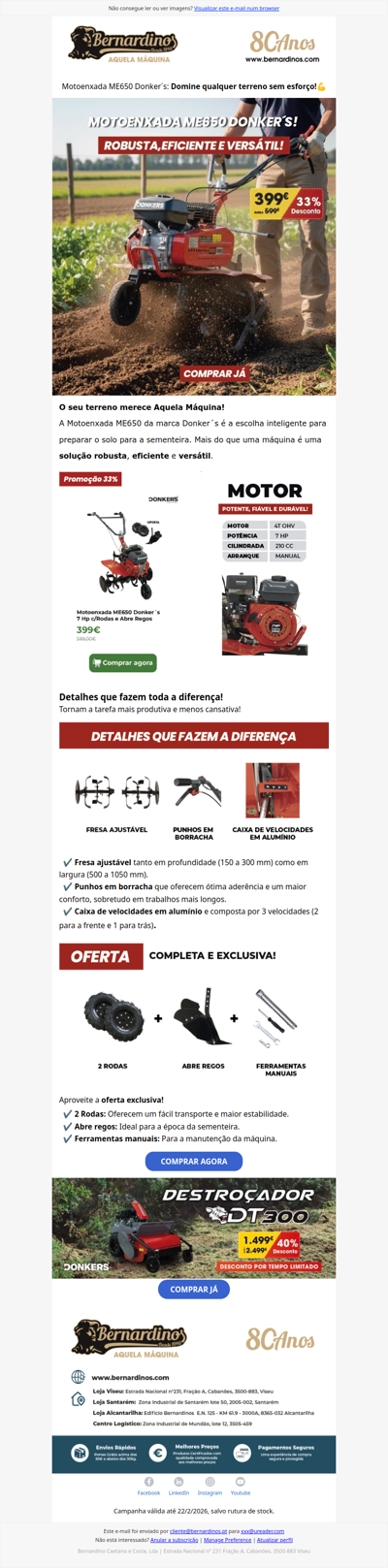 🌱Motoenxada ME650 : Pronta para tudo!