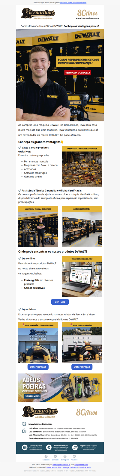 Compre DeWALT com confiança!😎