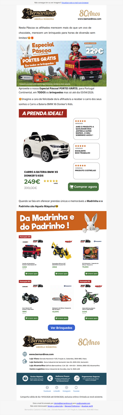 🎁Portes grátis em todos os brinquedos!