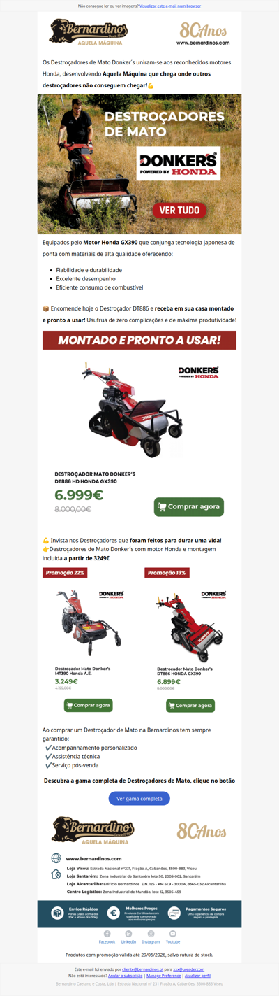 Destroçadores de Mato Donker´s powered by Honda💪