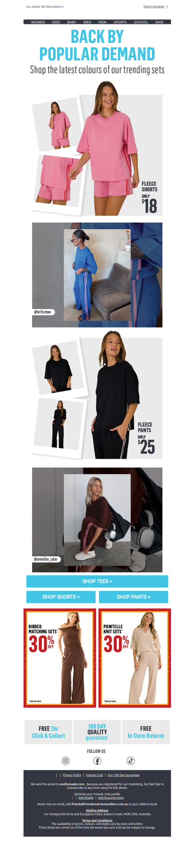 Your Favourites Sets are Finally Here Again 🙌