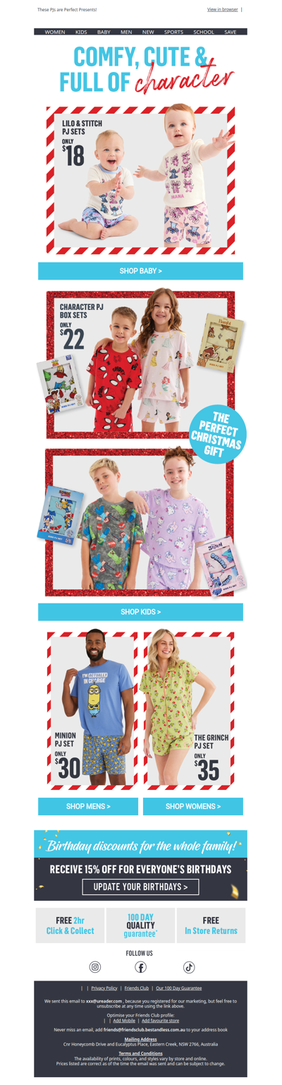 Sleep Tight With Your Favourite Characters 💤