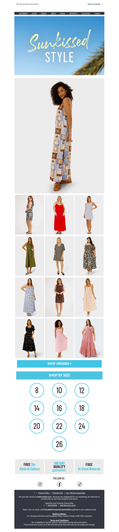 Dress for Sunkissed Style 👗