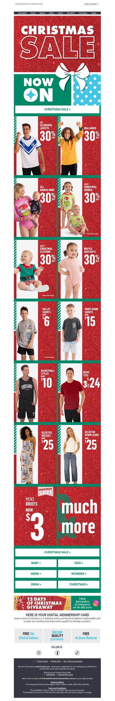 Festive Deals for the Whole Family!