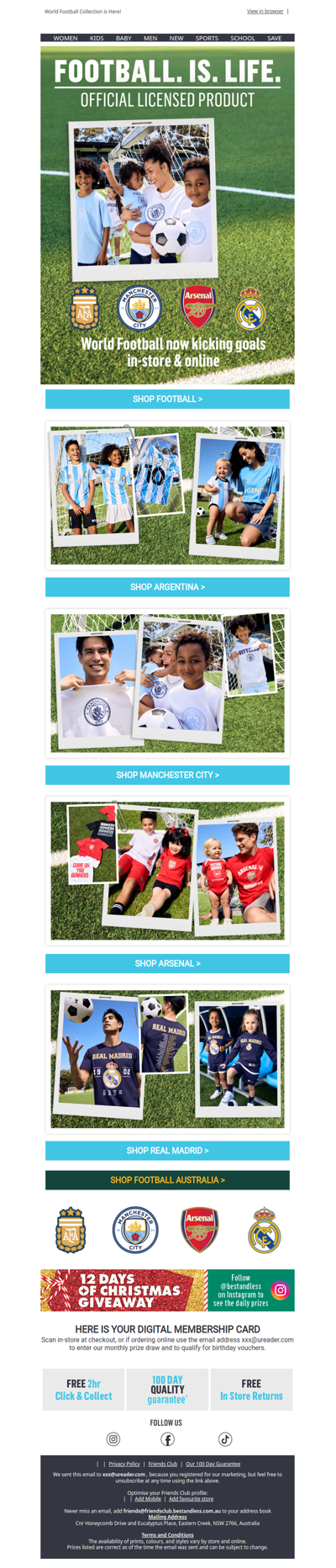 Score Goals this Christmas ⚽