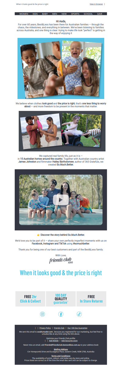 You’re the first to know 🤍 So.Much.Better.