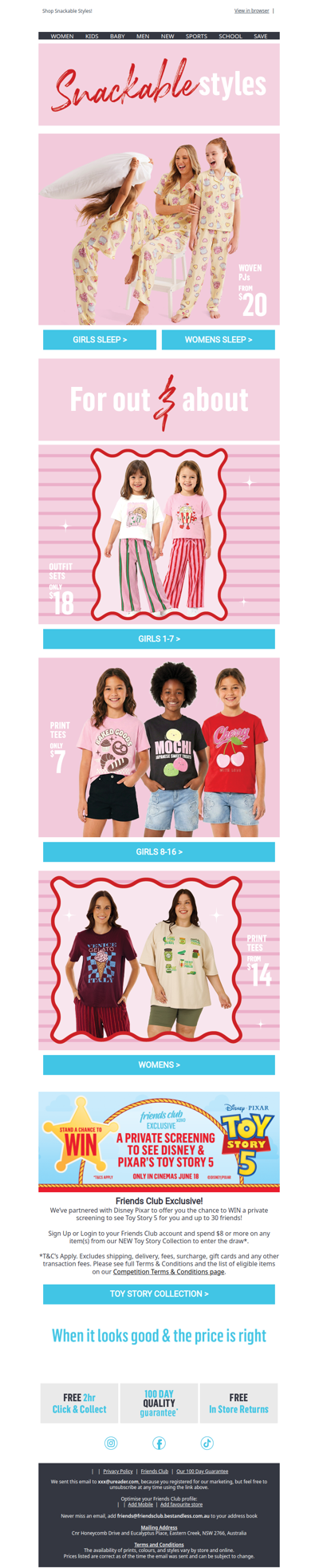 Your Favourite Foods in Fashion Form 🍰🍒