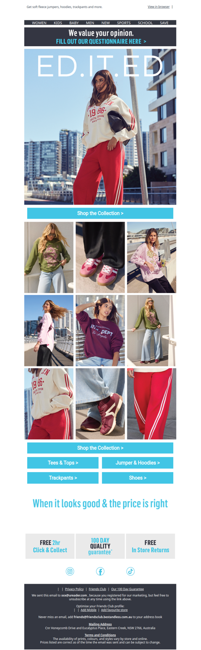 Women's Winter Fashion Edit
