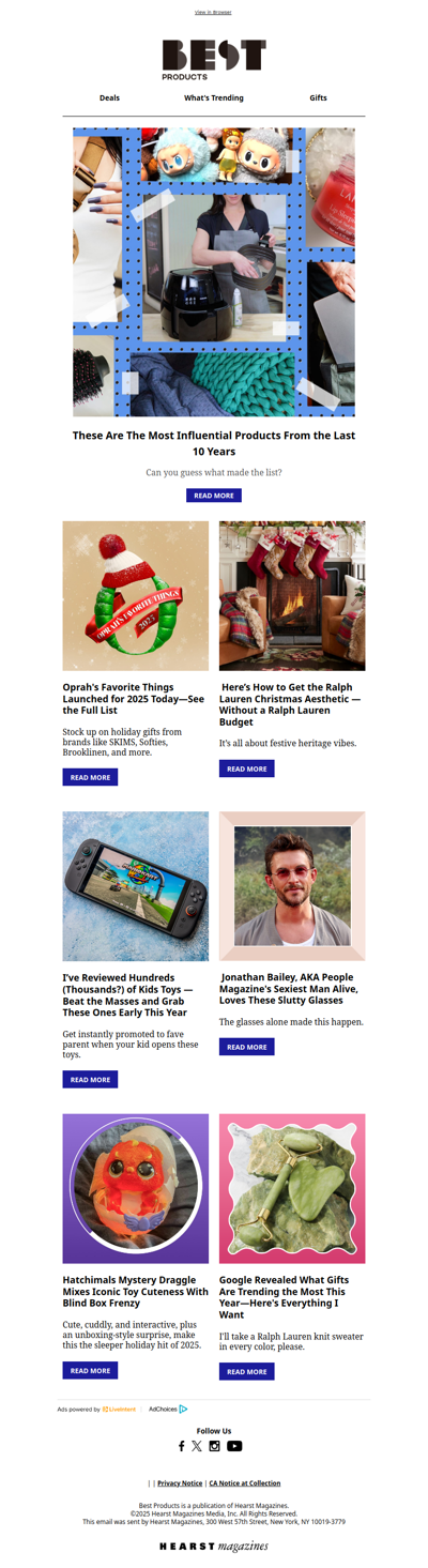 These Are The Most Influential Products From the Last 10 Years