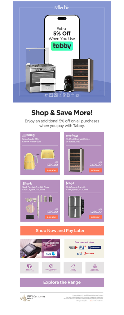 Shop & Save More !