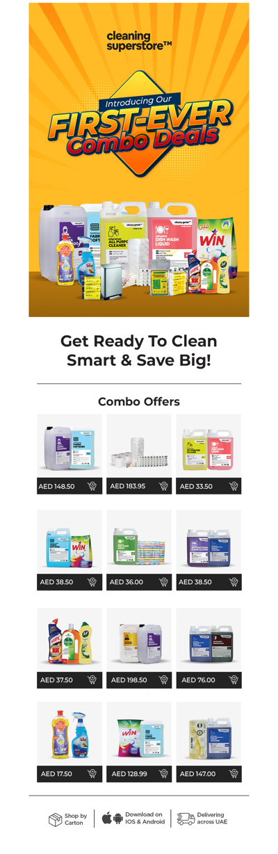 Check Out Our Combo Deals and SAVE BIG!