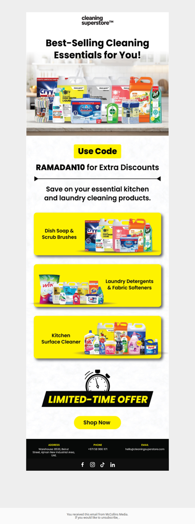 Trusted by Thousands: Best-Selling Cleaning Essentials for a Sparkling Ramadan!