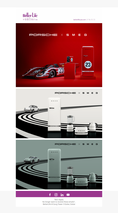 Get Ready for Porsche x SMEG Exclusives!