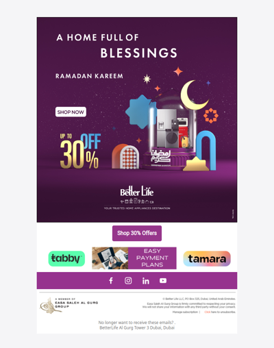 February Ramadan Specials: 30% Off Awaits! 🌙