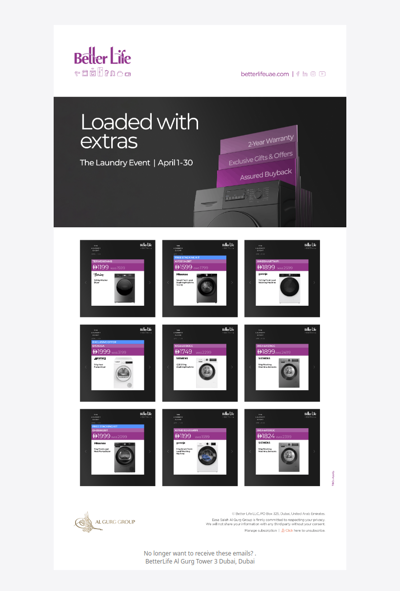 Your washing machine upgrade just got a lot cheaper — April 1-30 only