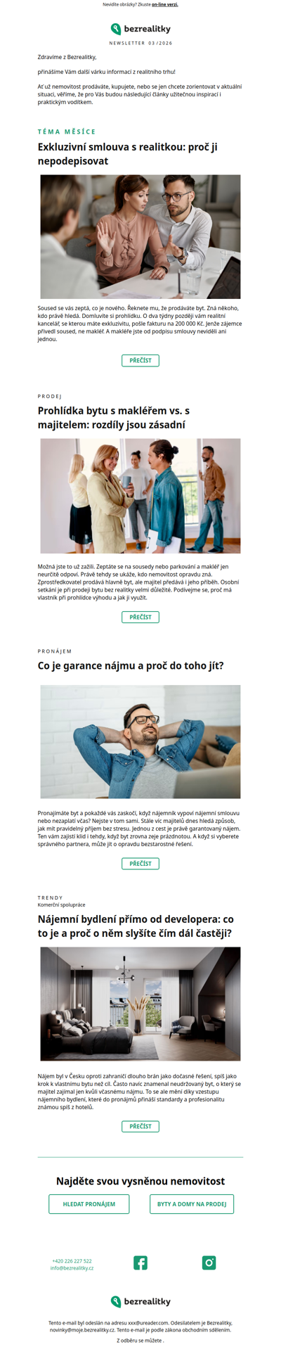 Exkluzivní smlouva s realitkou: proč ji nepodepisovat