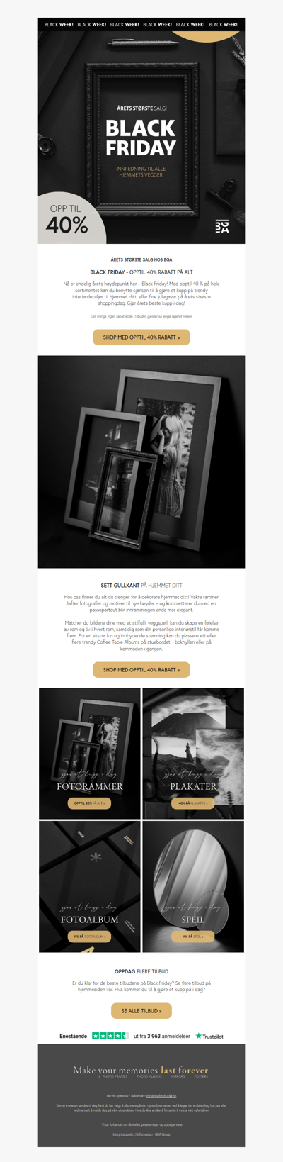 BLACK FRIDAY | Årets største SALG på BGA! ✨