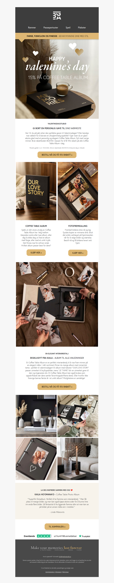 Gi bort en personlig gave til Valentinsdagen! ❤️