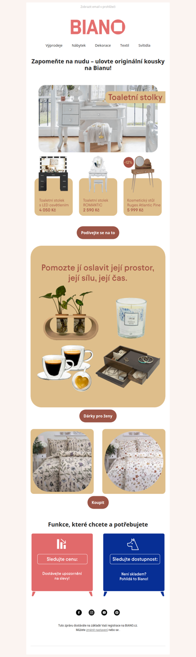 NENECHTE SI UJÍT: Tipy na dárky pro ženy 🎀