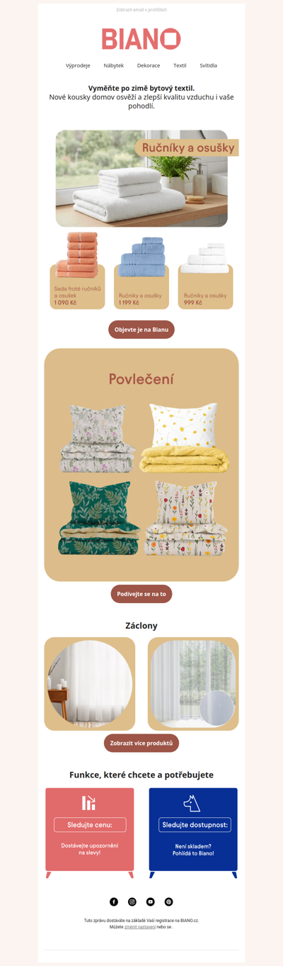 Víte, kdy je správný čas vyměnit textil? 🏡