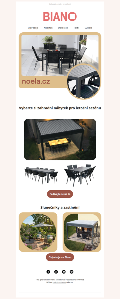 Vyberte si zahradní nábytek pro letošní sezónu ☀️