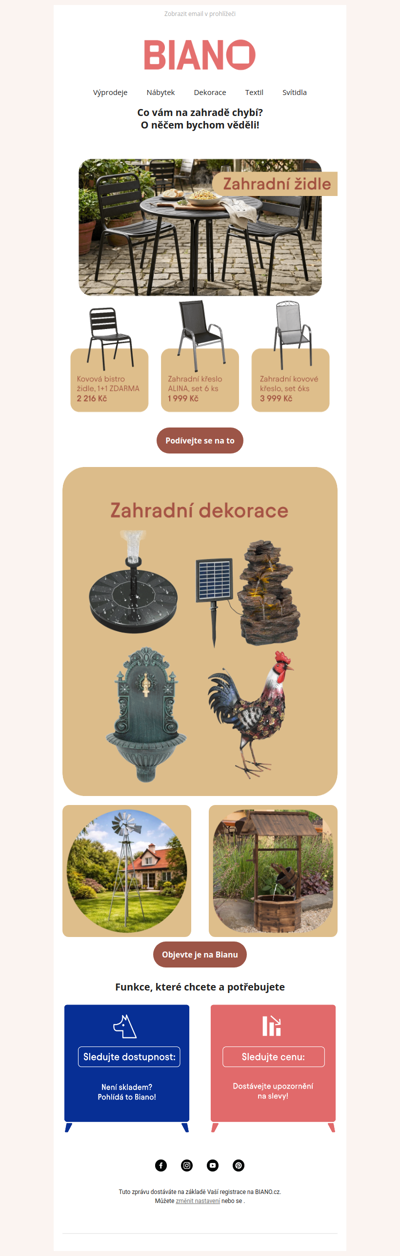 Letos budete chtít zůstávat venku déle 🌿