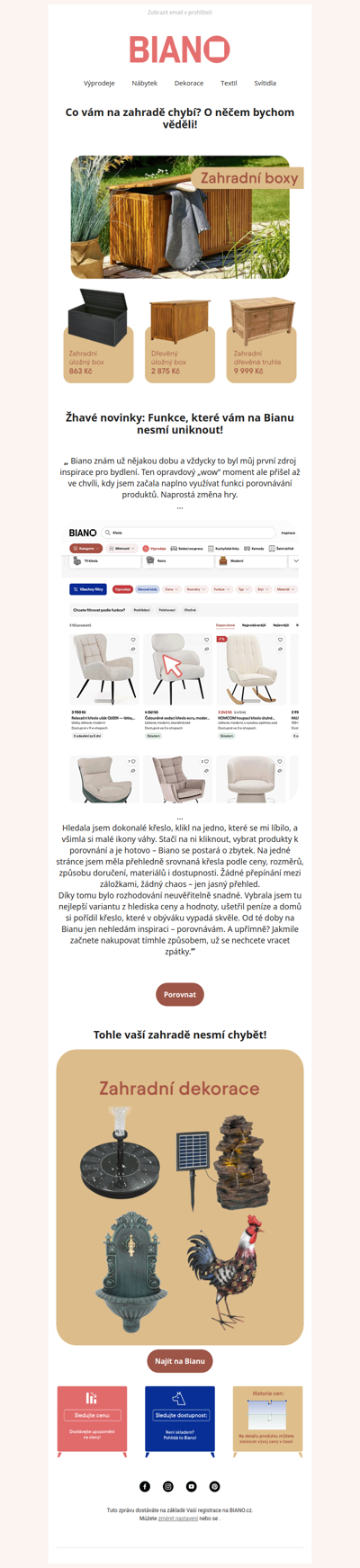 Pro KOUZELNÉ CHVÍLE na zahradě: Objevte stylové dekorace 🤩