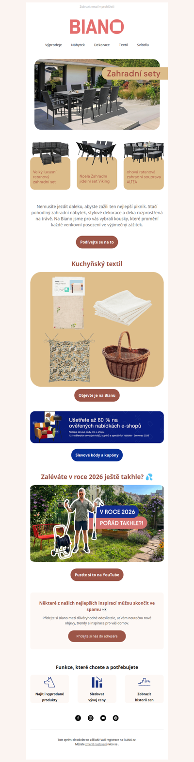 Objevte trik na tu nejlepší zahradní pohodu! ☀️🧺
