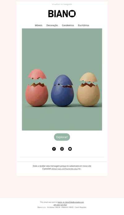 Os nossos melhores votos para uma Páscoa maravilhosa!