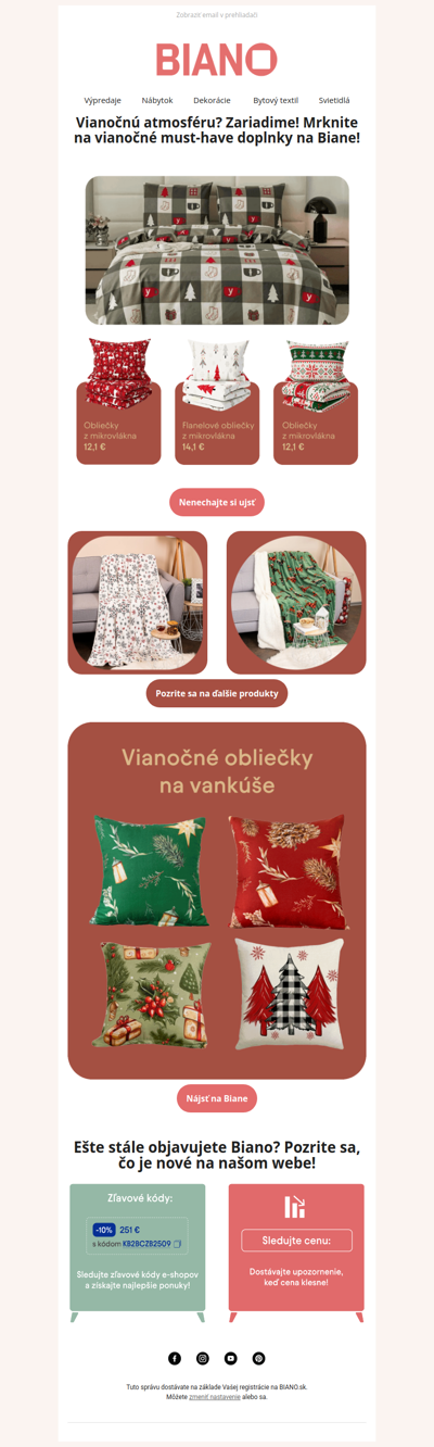 Rozprávkové Vianoce? Nakúpte všetko potrebné na Biane 🌲