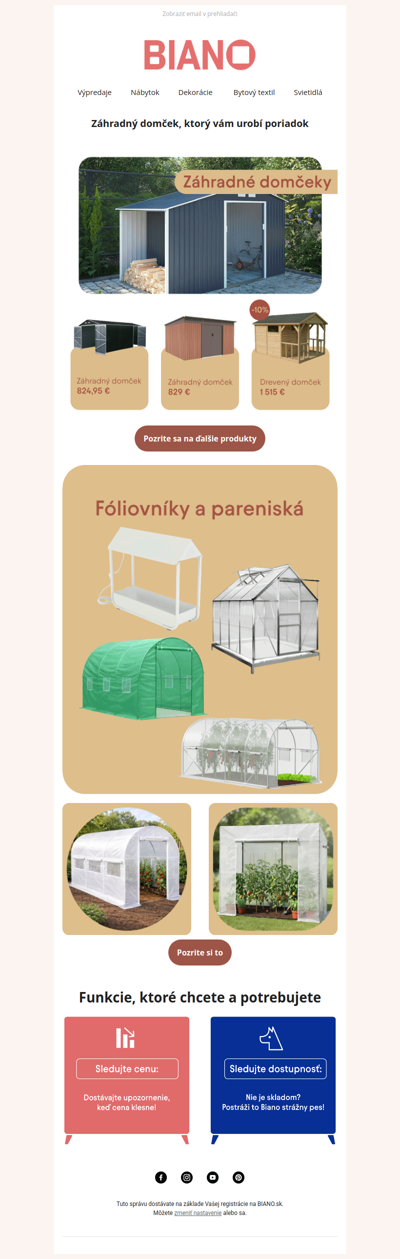 Kam uložiť všetko do záhrady? Máme riešenie