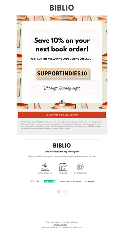 sdad, your exclusive 10% book discount