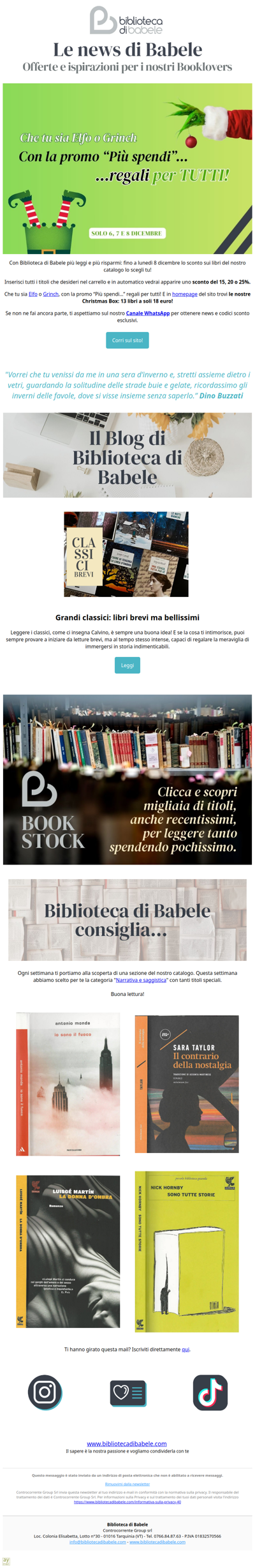 Più leggi… più risparmi!