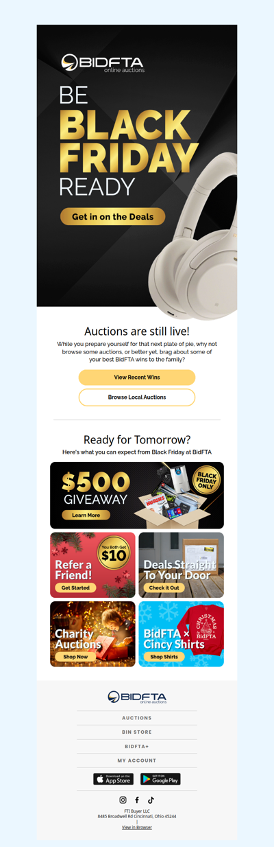 Are you ready for tomorrow? 🎁