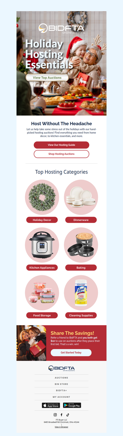 Holiday hosting made easy! 🏠