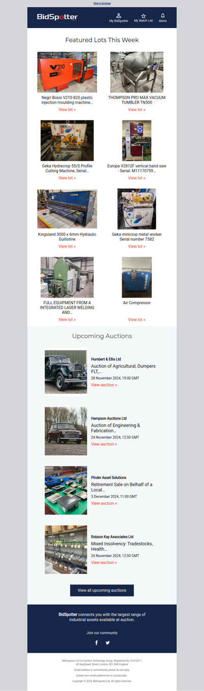 Explore the best upcoming auctions