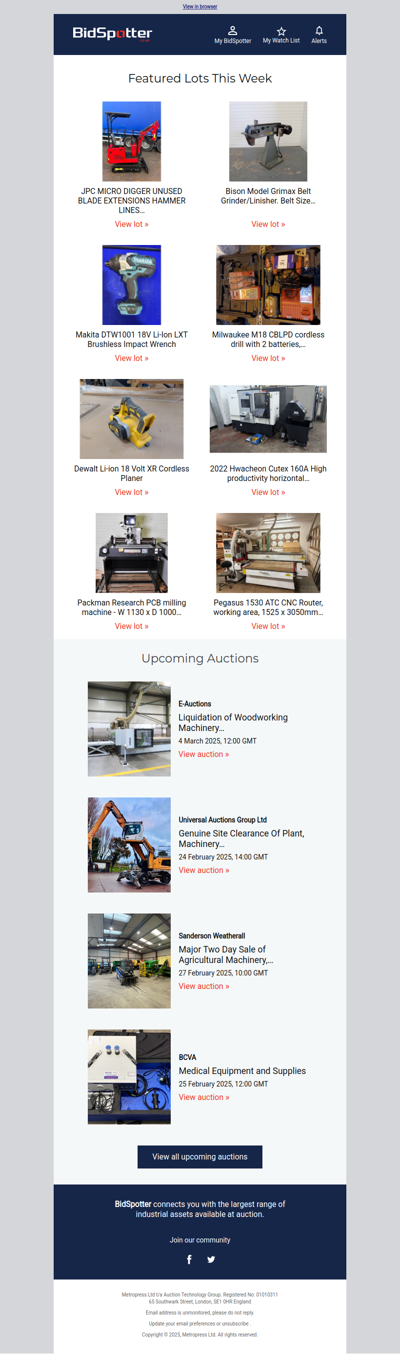 Explore the best upcoming auctions