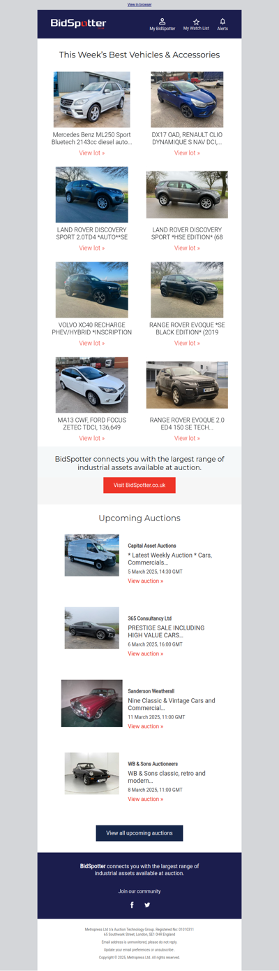 This week’s best vehicles at auction