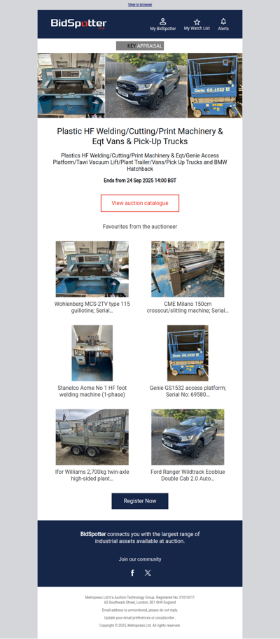 Vehicles, Trailers, Access Platform & More
