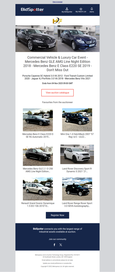 Mercedes Benz, Porsche, Ford, Jaguar & More