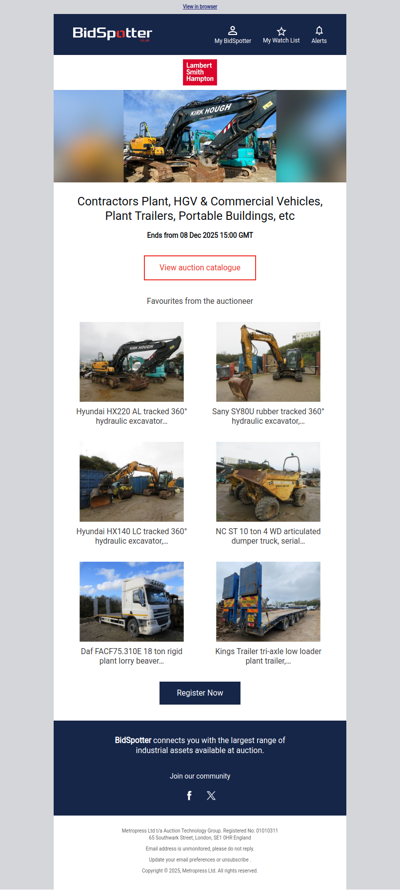 Industrial Machinery & Vehicles