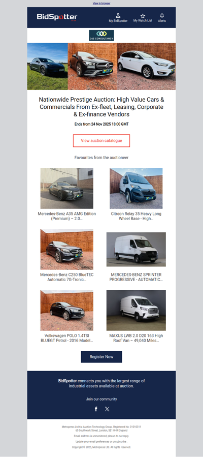 High Value Cars & Commercials