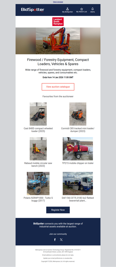 Firewood / Forestry Equipment, Compact Loaders, Vehicles & Spares