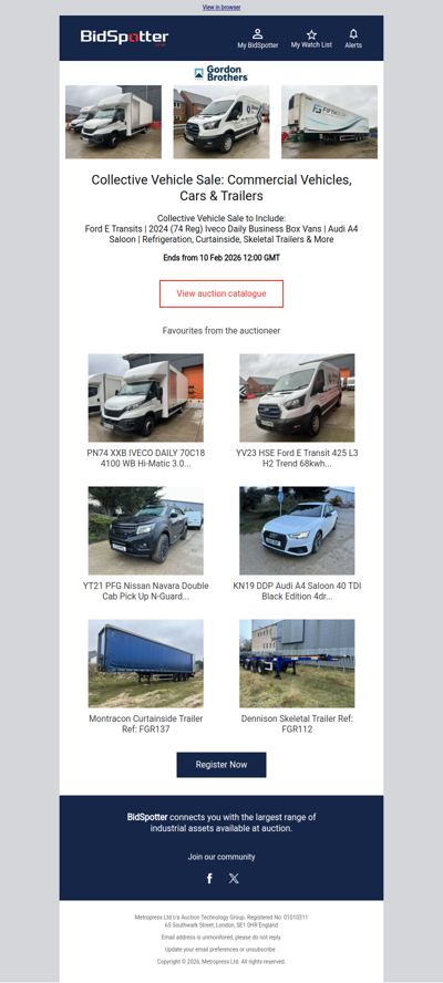Commercial Vehicles, Cars & Trailers