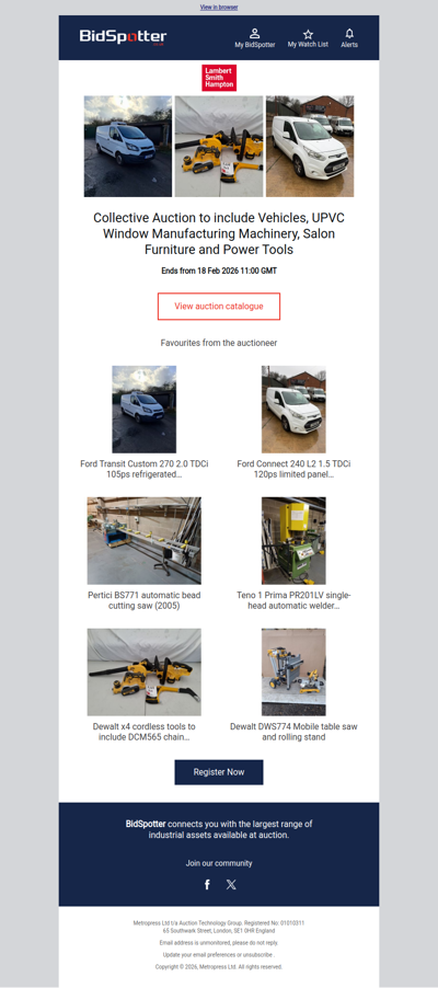 Vehicles & UPVC Process Machinery
