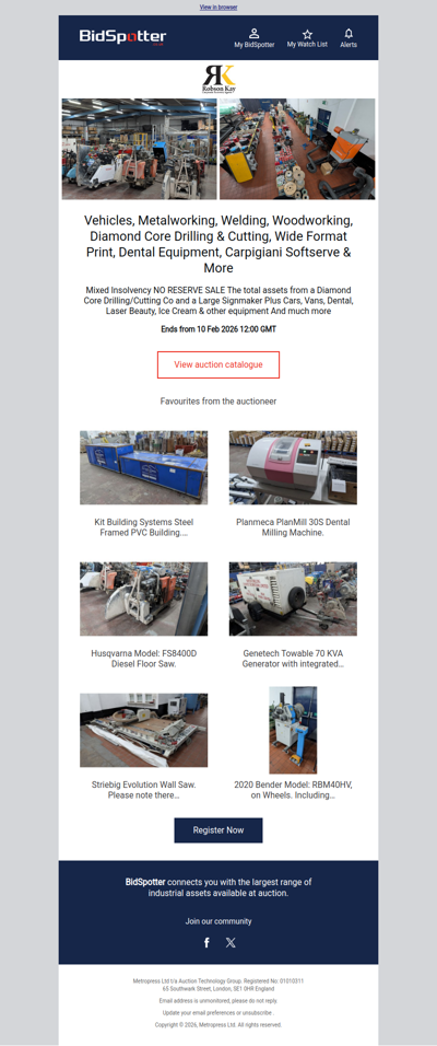 Metalworking, Welding, Woodworking Machinery